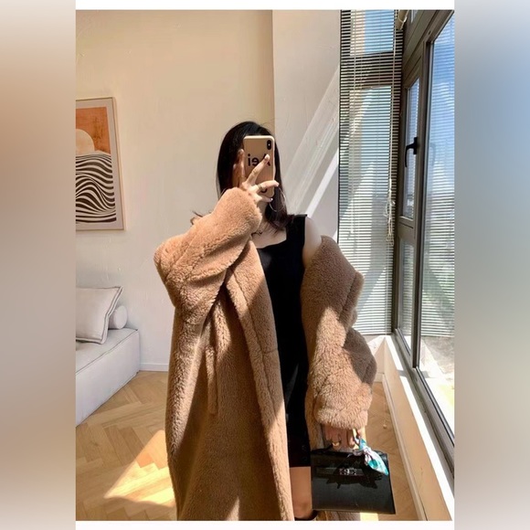 🧸Teddy Bear 100% Wool Coat - Picture 7 of 13